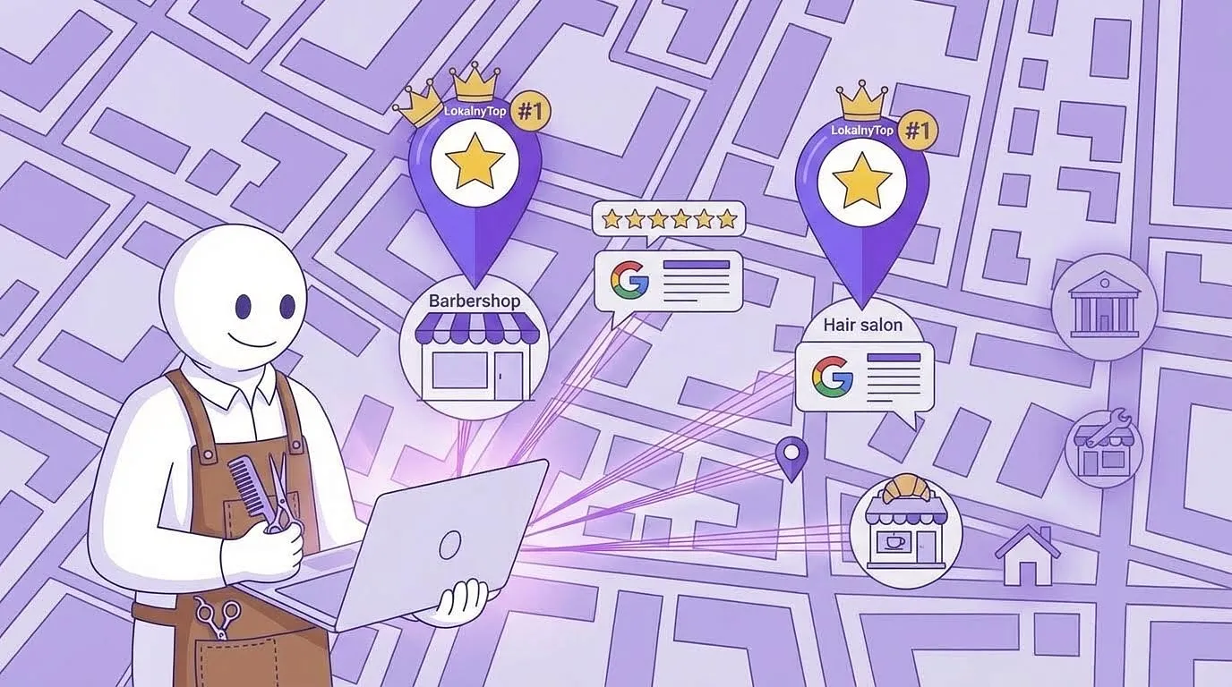 Pozycjonowanie salonu fryzjerskiego i barbershopu w Google