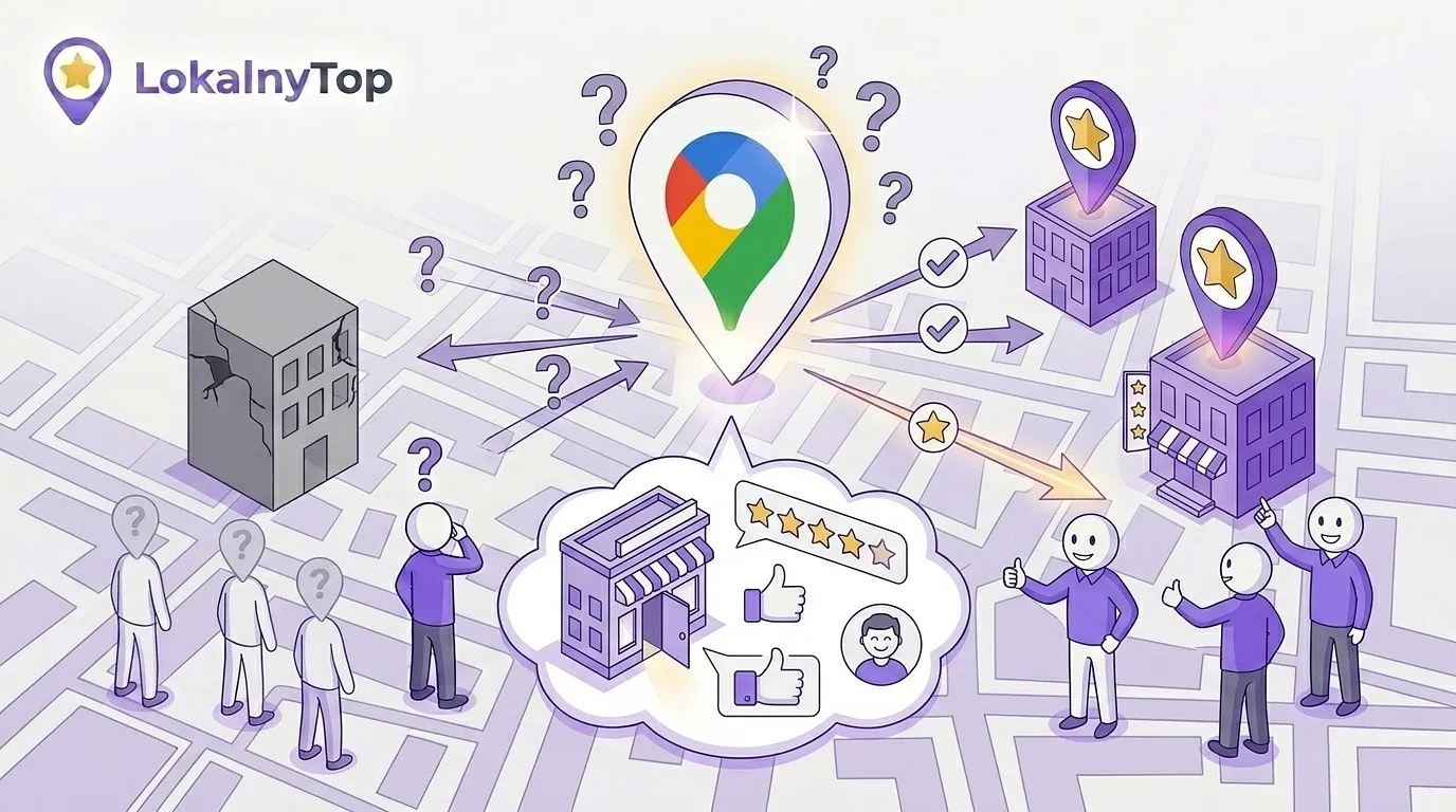 Sufit rankingowy Google Maps – jak zwiększyć zasięg wizytówki?